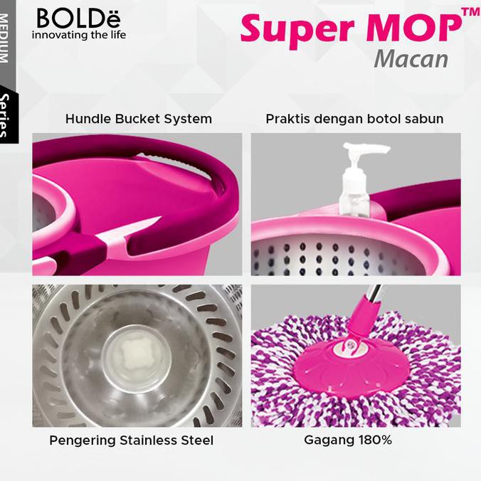 Bolde Super MOP MACAN - Beige